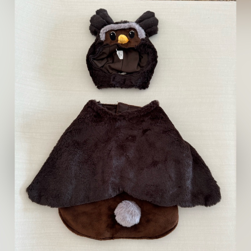 NWOT First Class Fido Dog Halloween Costume, Owl Costume, Size XS